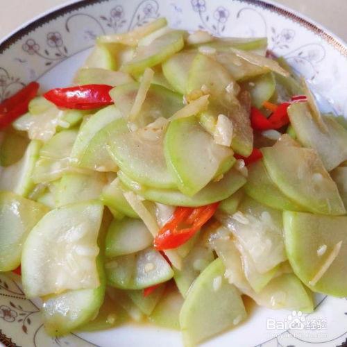 炒菜吃的葫芦瓜怎么切视频